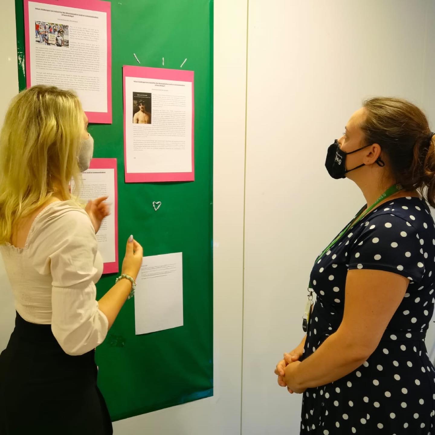 Year 12 students hold Theory of Knowledge exhibition Image