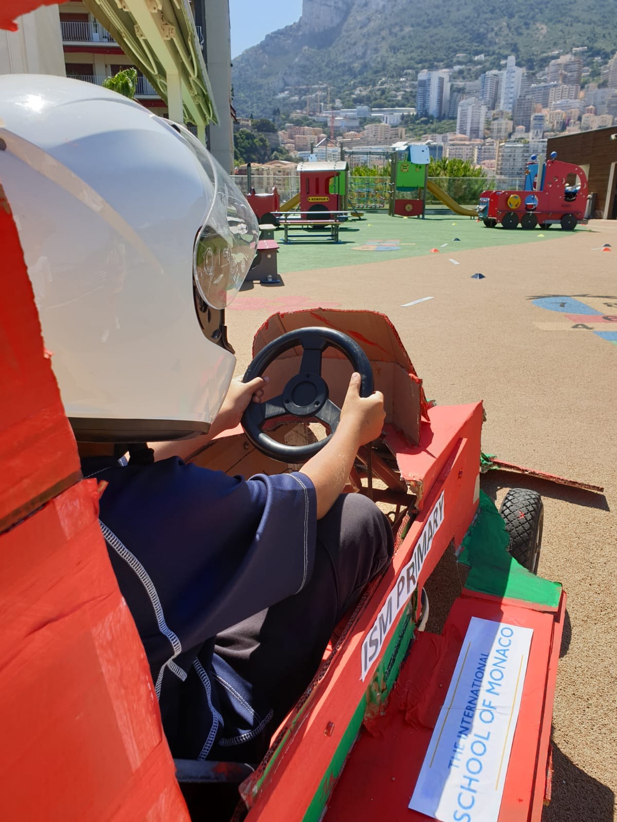 Primary School Engineering Club does test drive Image