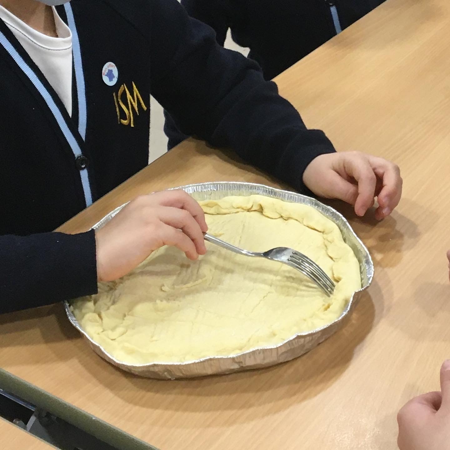 Early Years students create traditional 'galette des rois' Image
