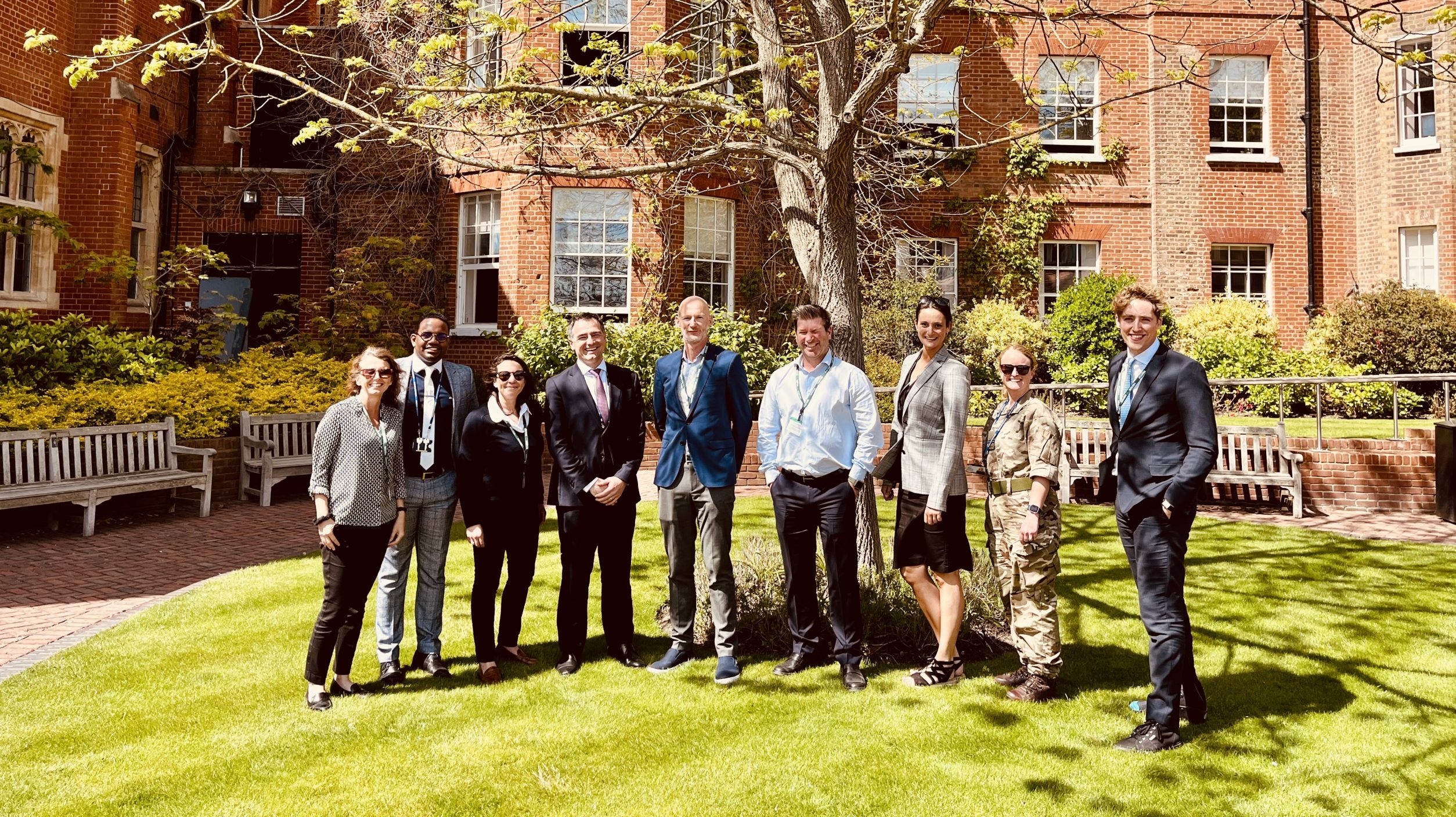 ISM teams visit King’s College School, Wimbledon Image