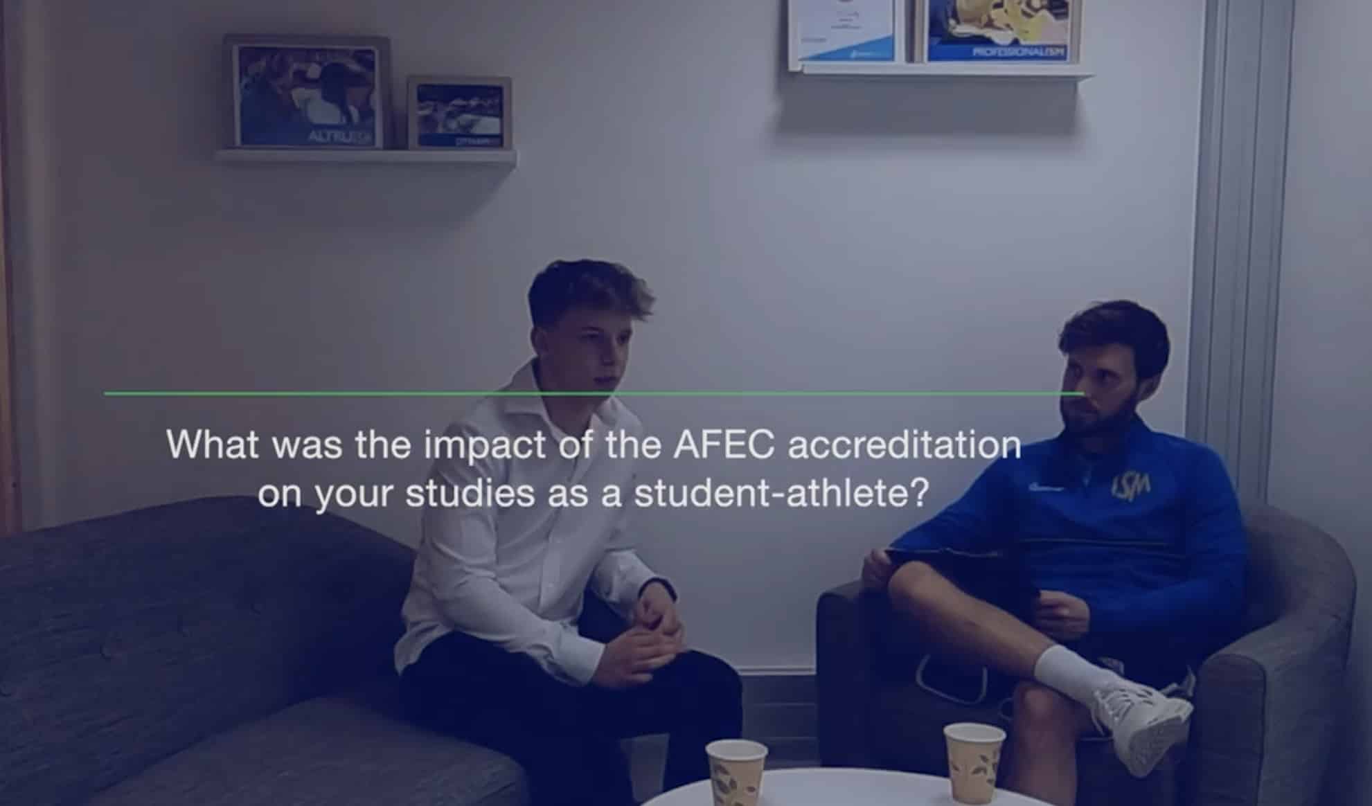 World Academy of Sport features Oliver Goethe in AFEC video series Image