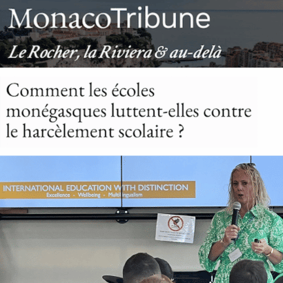 Monaco Tribune features ISM anti-bullying initiatives Image