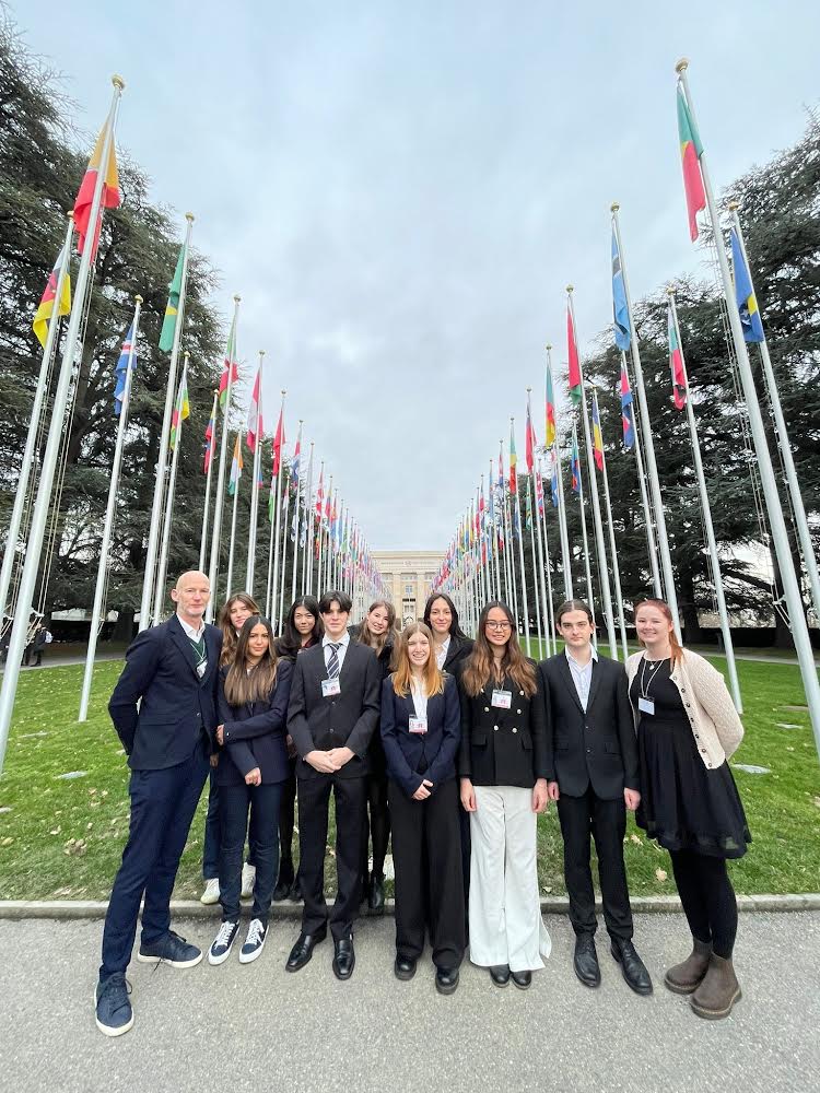 MUN students visit UN headquarters in Geneva Image
