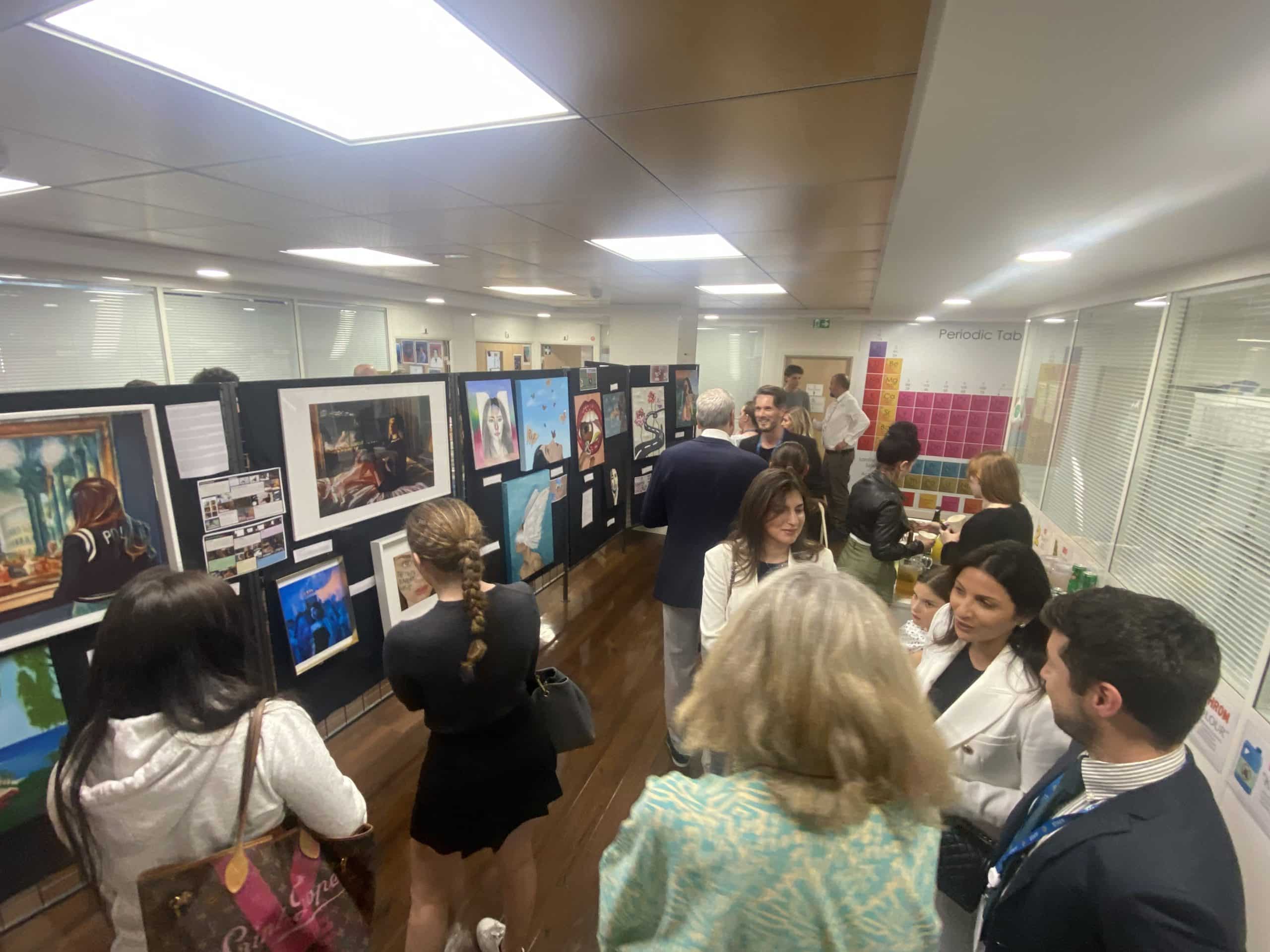 ISM holds IB Visual Art Exhibition Image