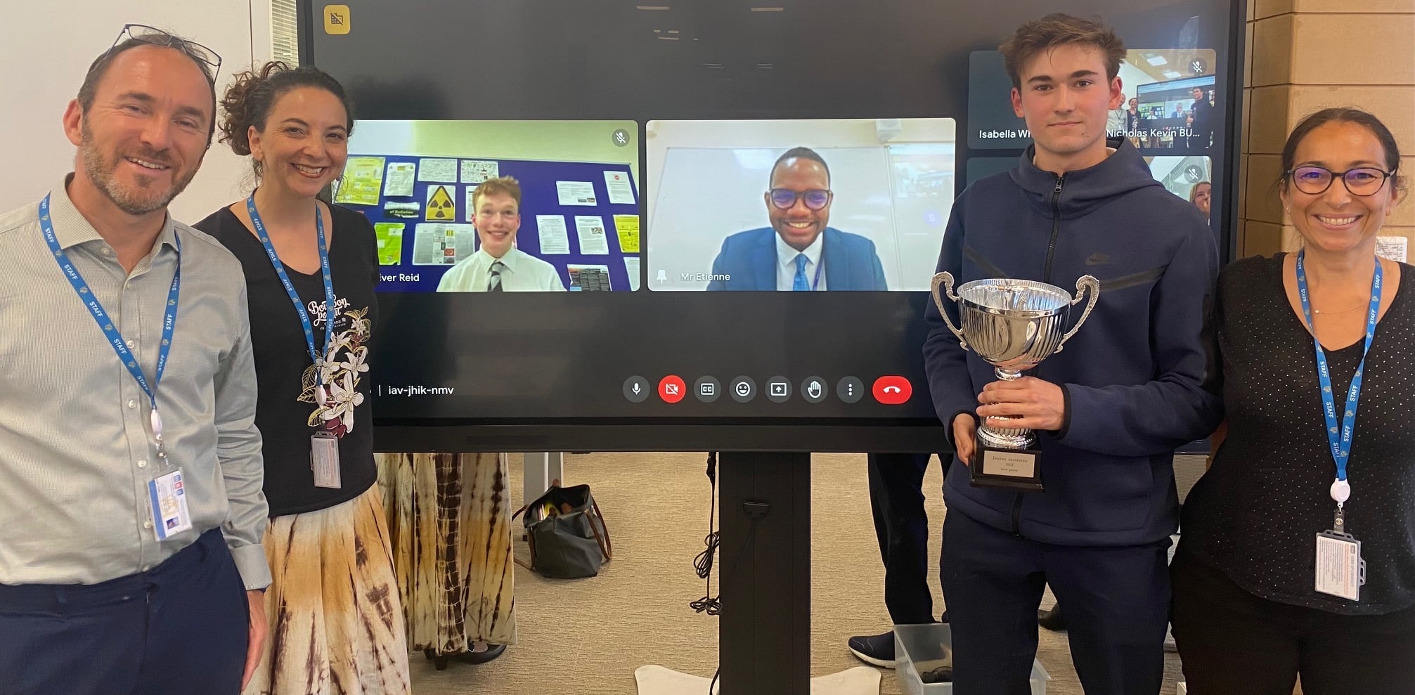 ISM holds French debate competition with King's College School, Wimbledon Image