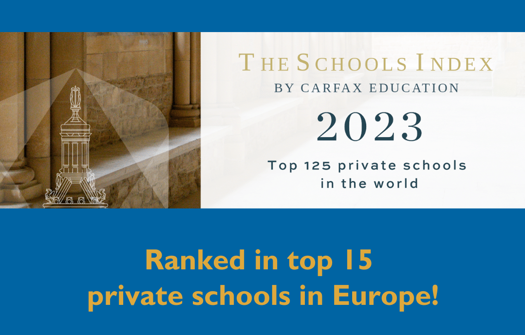 ISM named among top private schools worldwide by Carfax Education Image