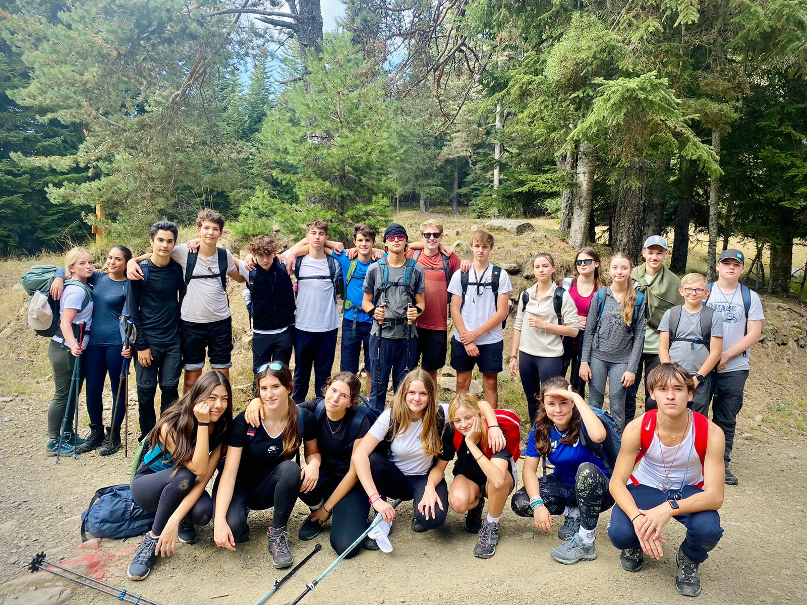 International Award students take first hike of the year Image