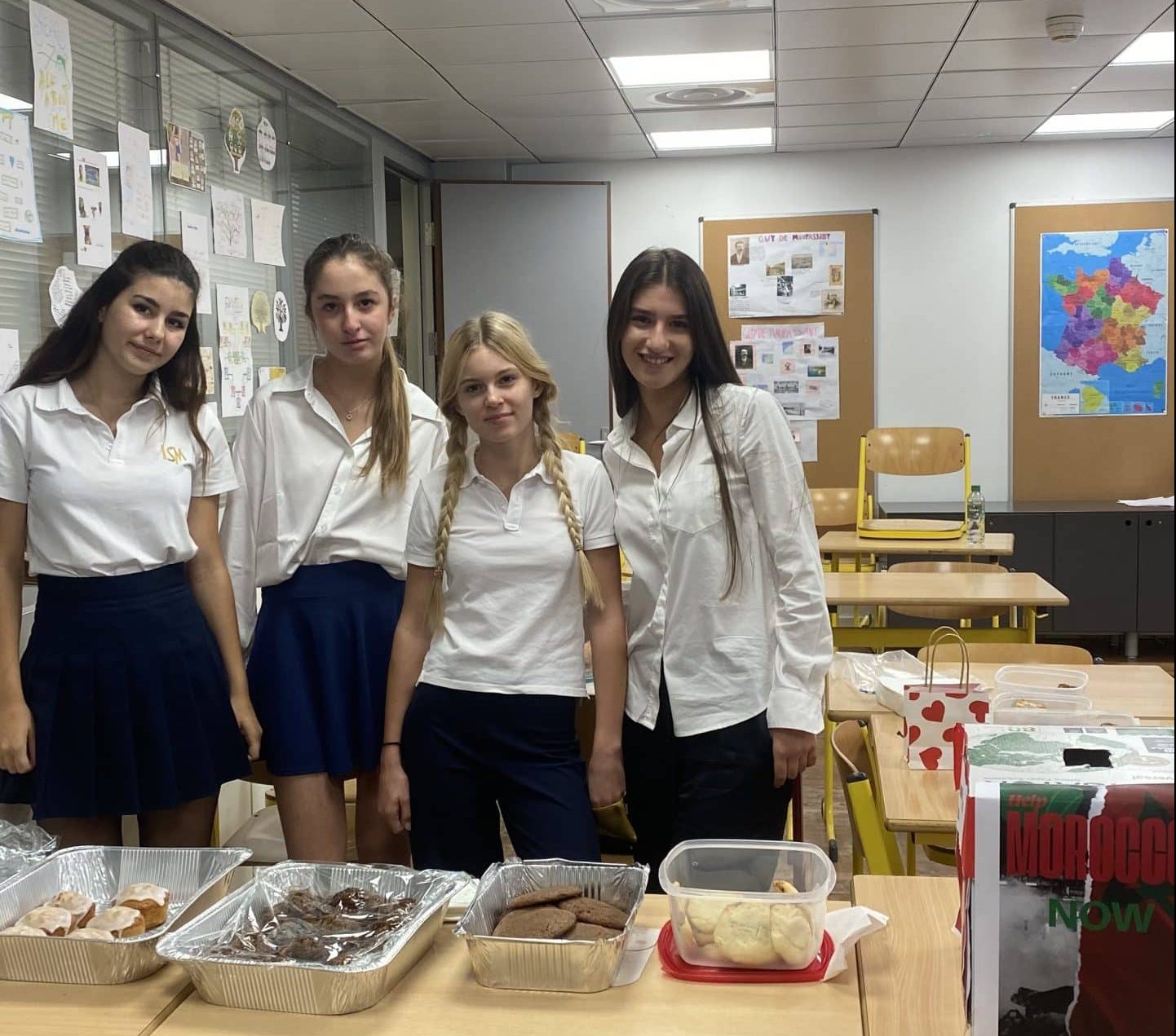 Philanthropy Club holds bake sale to support earthquake victims in Morocco & Libya Image