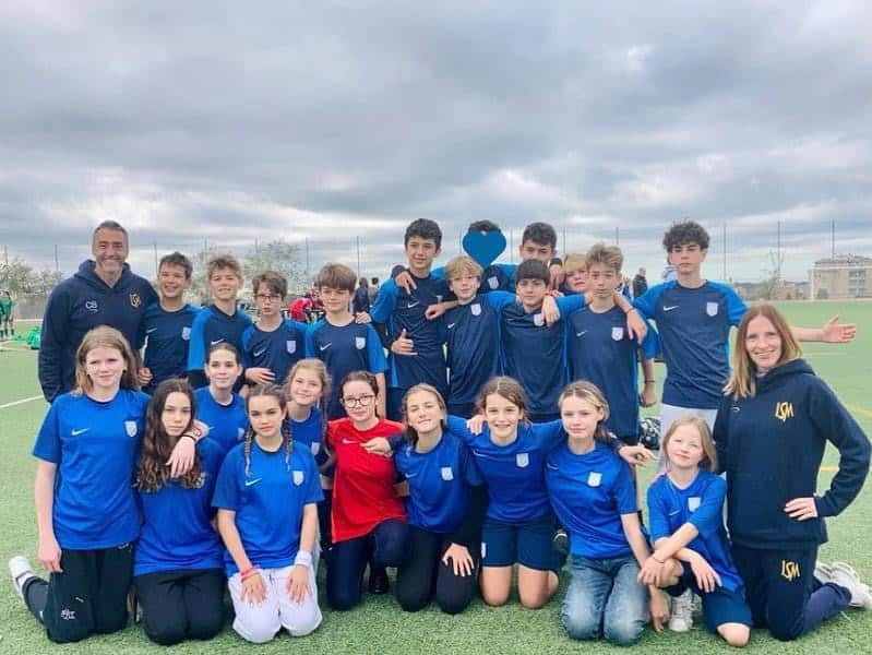 Lower Secondary football teams compete in ISSC football tournament Image