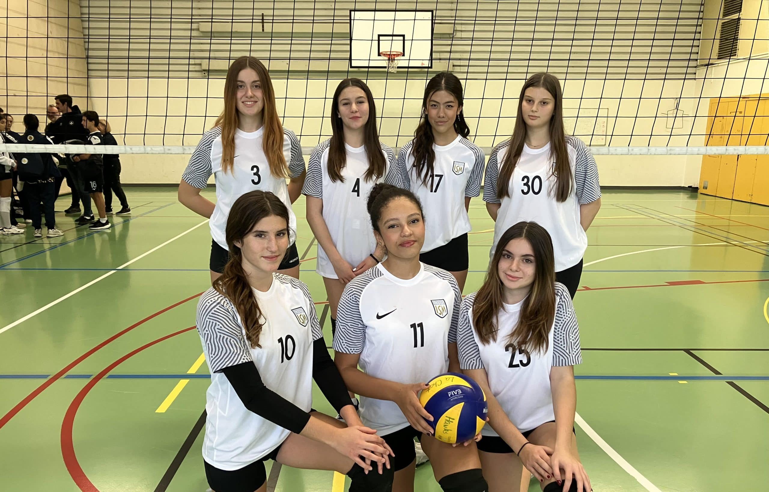 Secondary School girls volleyball team competes in Switzerland Image
