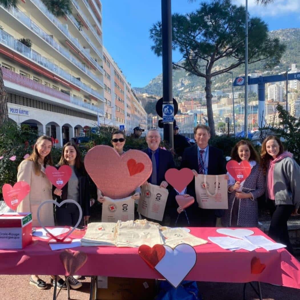ISM collaborates with Monaco Red Cross on Valentine’s Day Image
