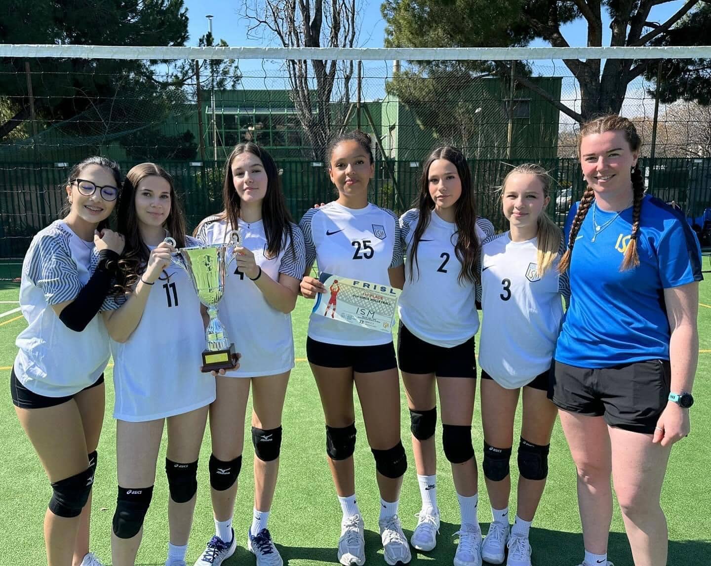 ISM volleyball team excels in French Riviera International Schools league Image