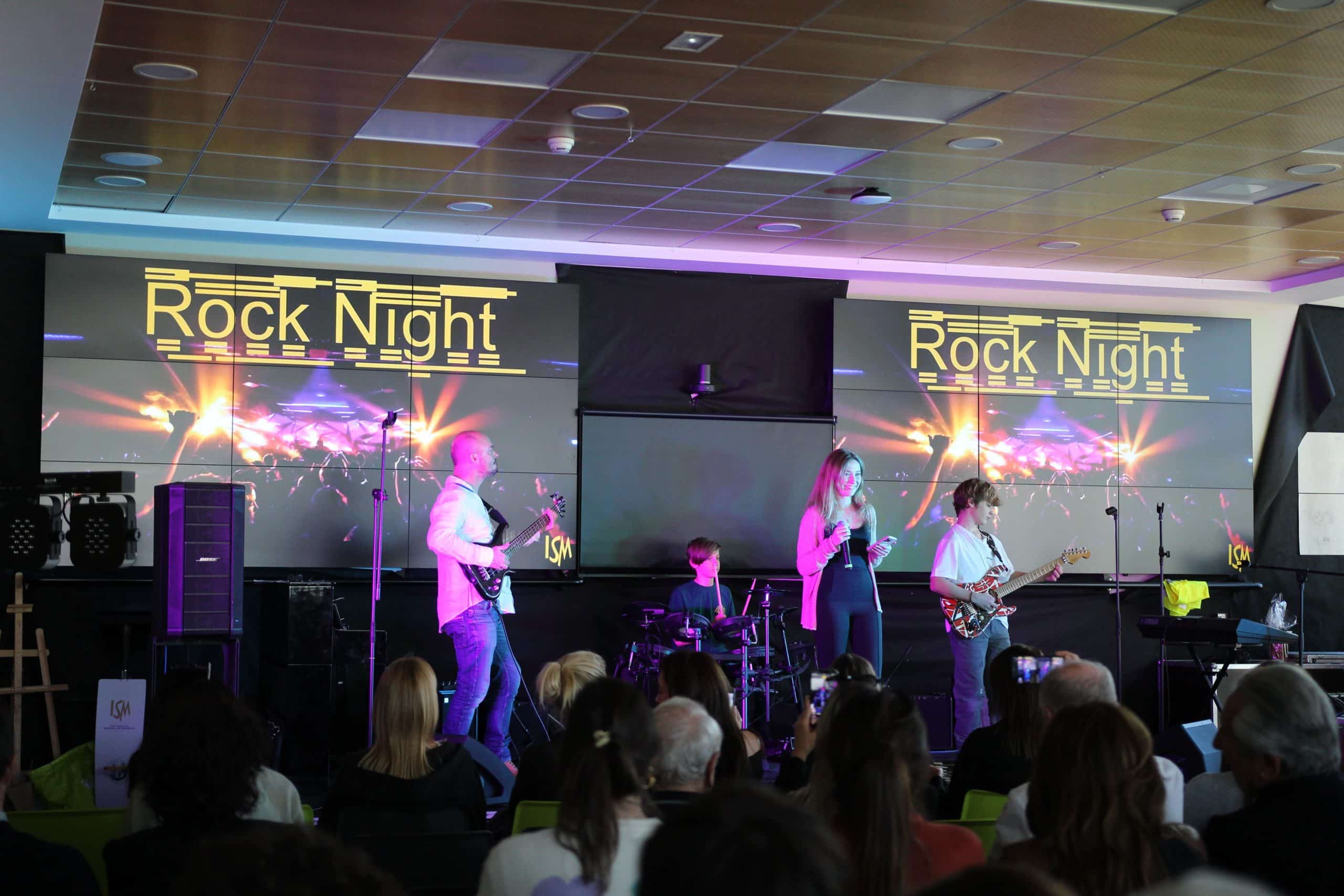 ISM students rock the night away at Rock Night Image